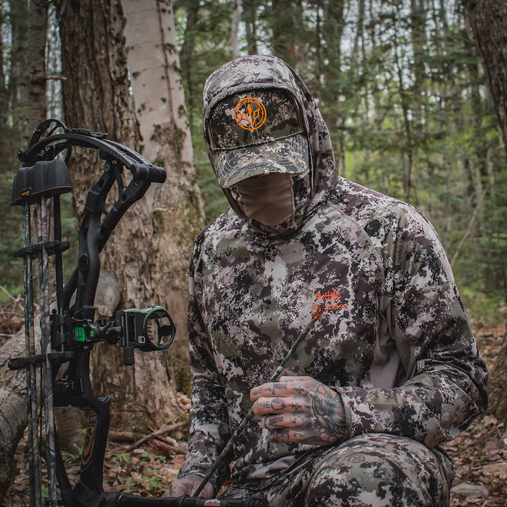 🎁Last Day Promotion 49% OFF🔥UPF 50+ Men's Hunting Shirts with Mask Long Sleeve Camo Fishing Hoodie