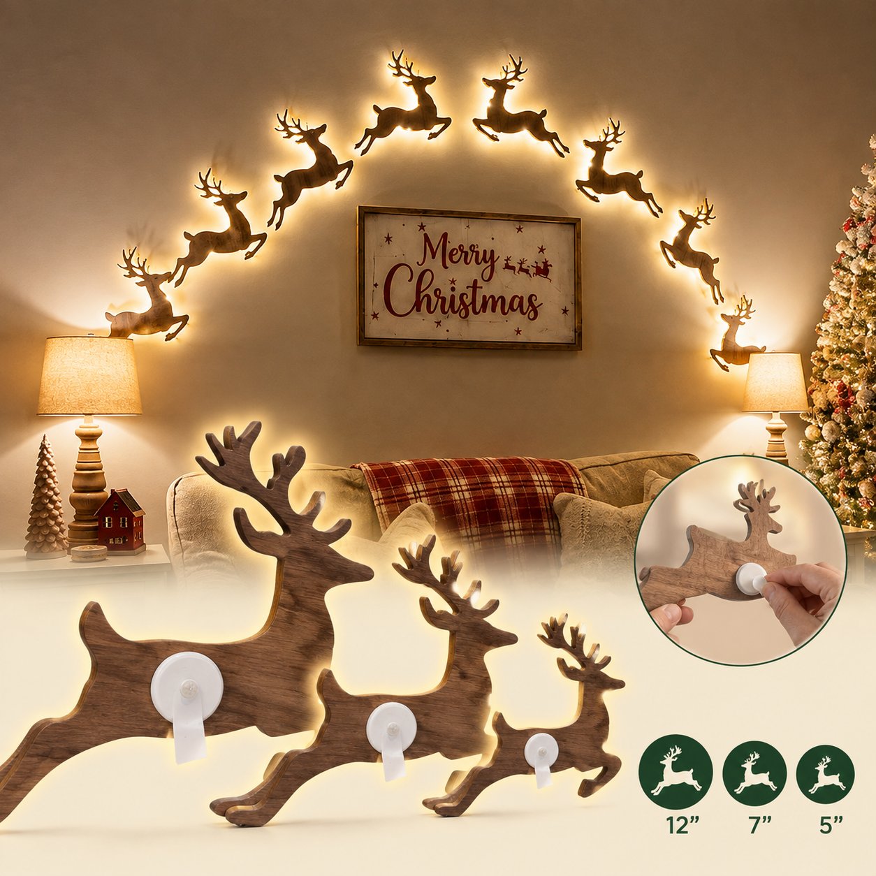 Reindeer Sizes Breakdown