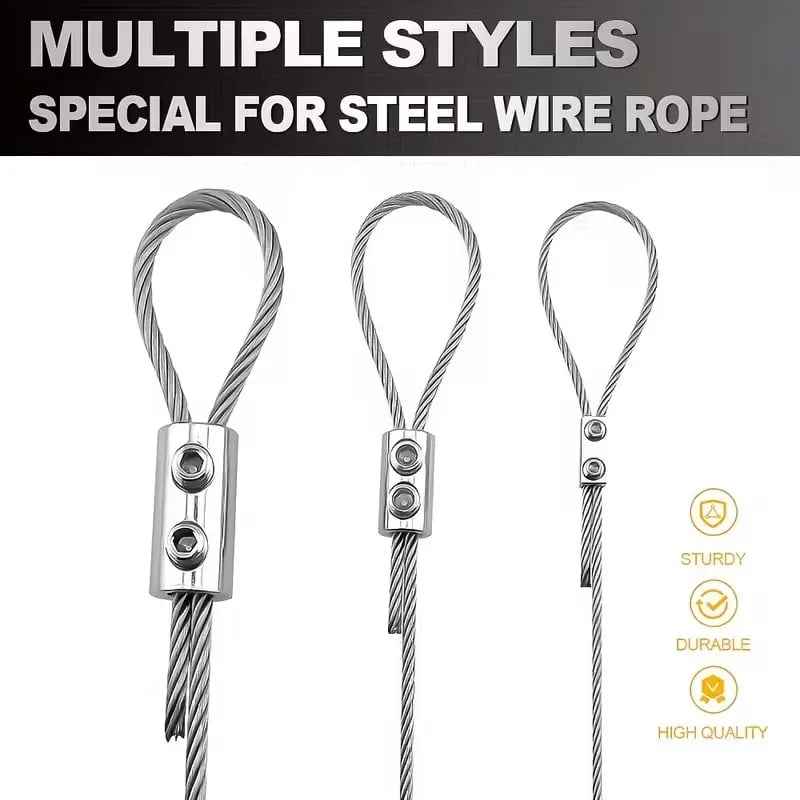 Multiple Wire Rope Loop Styles