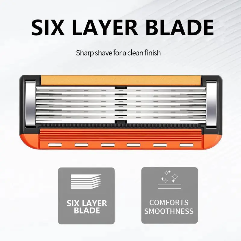 Razor with dimensional artwork