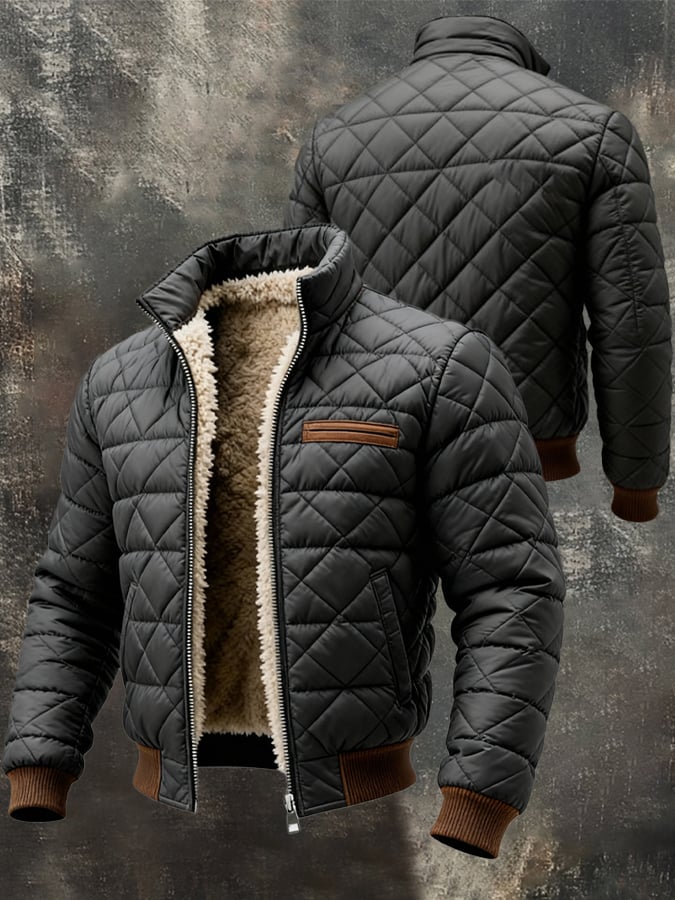 Veste rétro en action