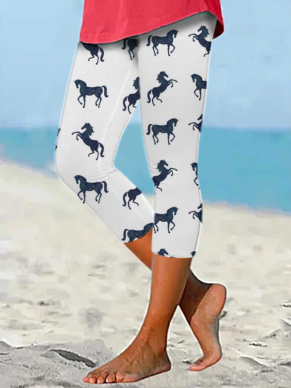 🔥BUY 3 GET 10 OFF🔥Women's Western Horse Print Leggings